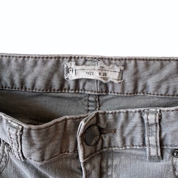 Free People | gray skinny jeans size 28 - Picture 4 of 7